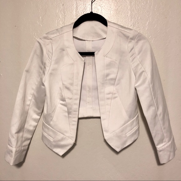 Jackets & Blazers - White Jacket/Blazer